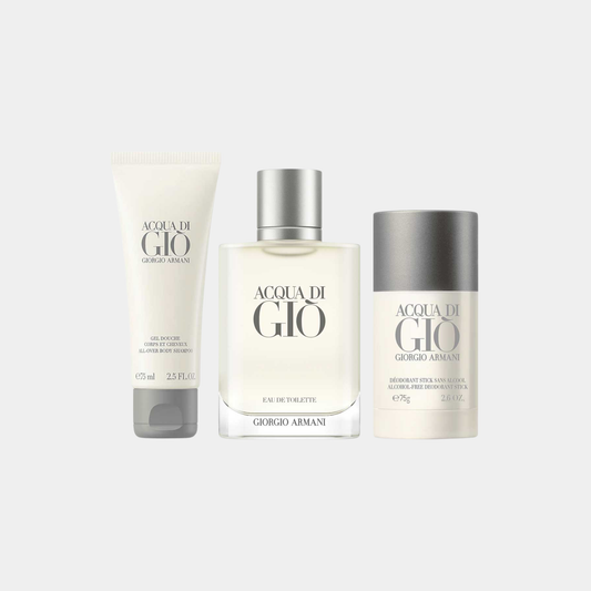 Acqua di Gio 100 ml EDT – Set Exclusivo 3 Piezas